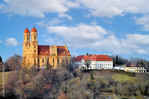 Wallfahrtskirche Schönenberg mit Haus Schönenberg, Ellwangen (Jagst)