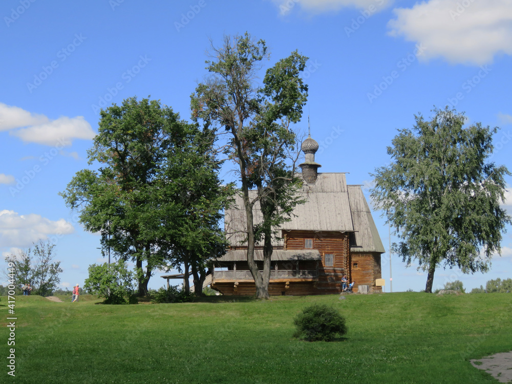 Russia. A gold ring. Suzdal. Temples in Suzdal. This is how the Russian cities and villages of the Golden Ring live. Russia. A gold ring. Suzdal. Temples in Suzdal. This is how the Russian cities and villages of the Golden Ring live.