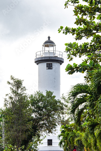 Wallpaper Mural El Faro lighthouse.  Rincon, Puerto Rico, USA Torontodigital.ca