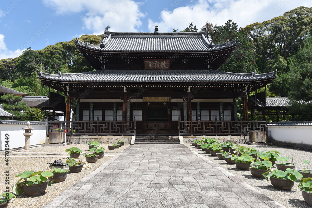 黄檗山萬福寺　開山堂　京都府宇治市