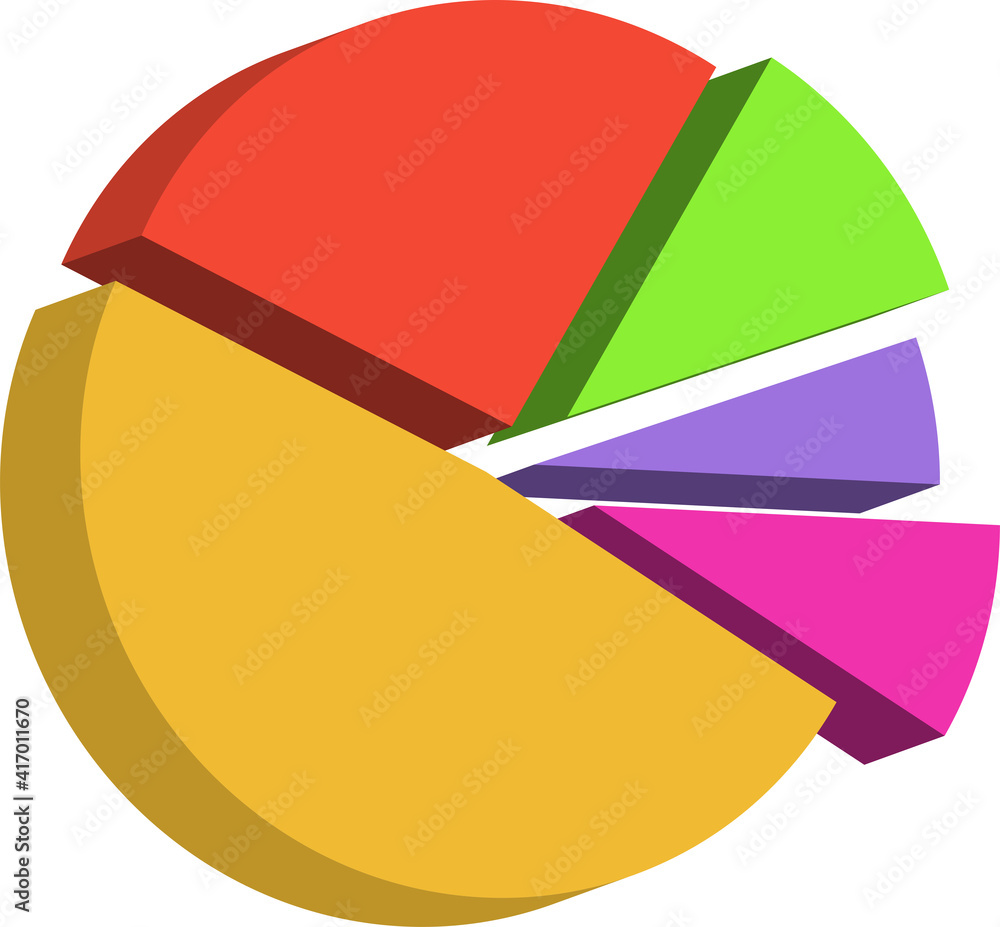 Obraz premium Pie Chart Icon