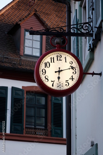 old clock on the wall