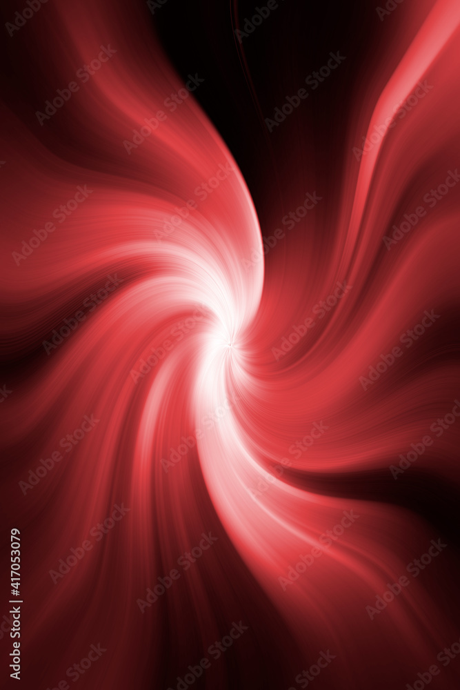 Obraz premium Abstract background with red and black twirl wavy pattern background.