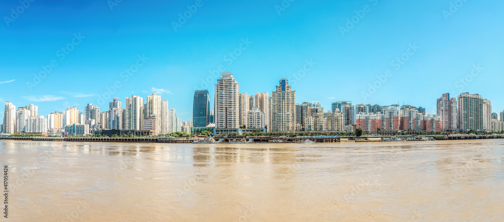 Obraz premium Architecture skyline of Wenzhou, Zhejiang
