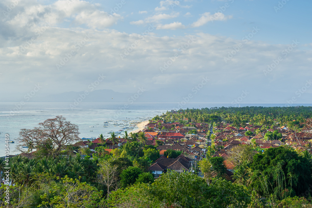 Landscape of Lembongan island, Bali, Indonesia