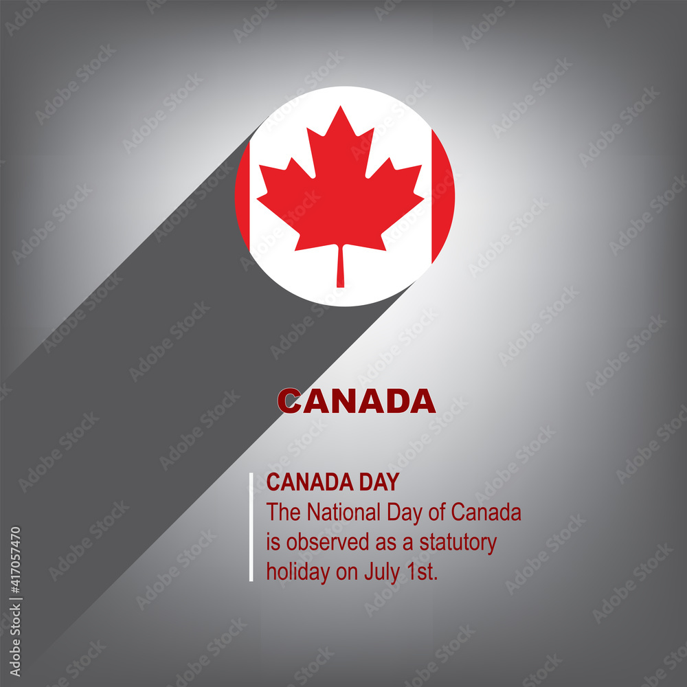 Poster Canada Day Poster Canada Day