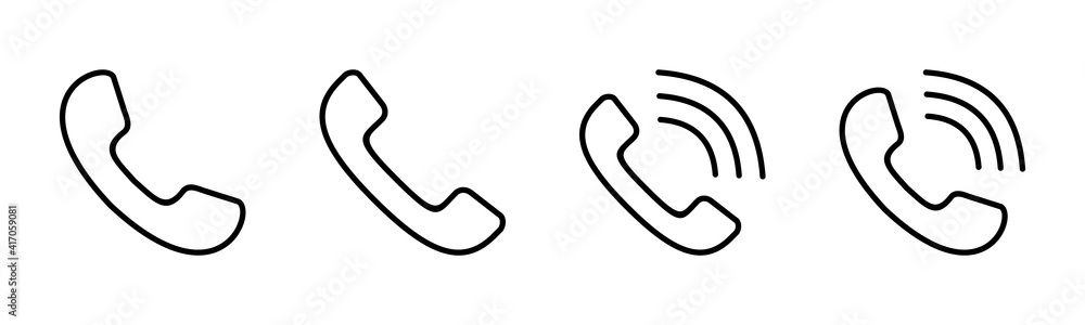 Call icons set. Phone icon vector. mobile phone. telephone icon Call icons set. Phone icon vector. mobile phone. telephone icon