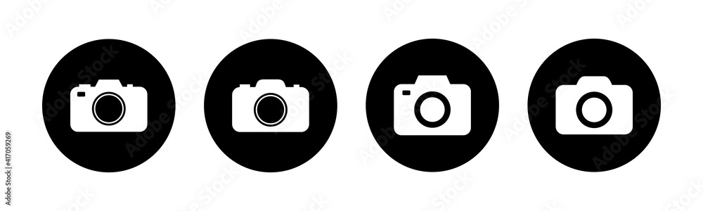 Camera Icons set. Camera symbol. Camera vector icon Camera Icons set. Camera symbol. Camera vector icon