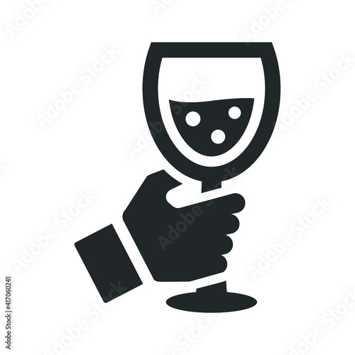 Wine drinks icon