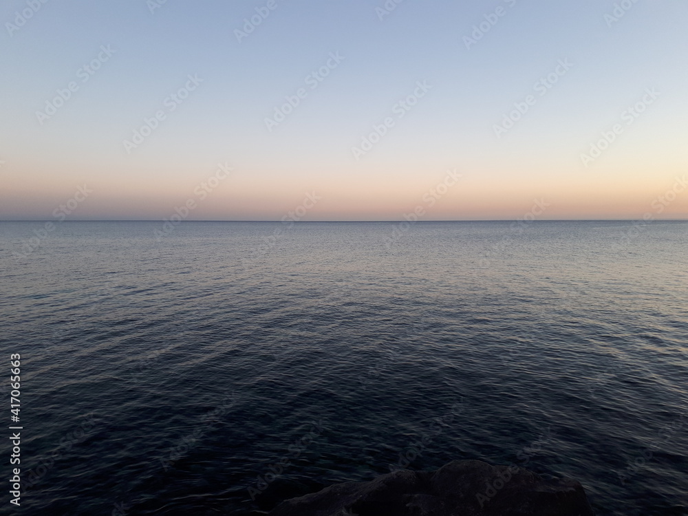 Obraz premium sunset on the horizon