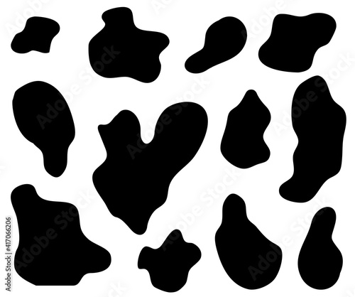 Vector Cow Spots