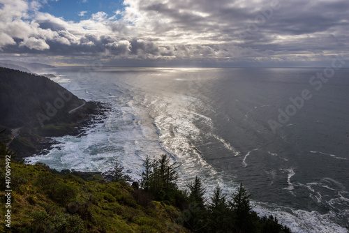Cape Perpetua Scenic Area on the Oregon Coast