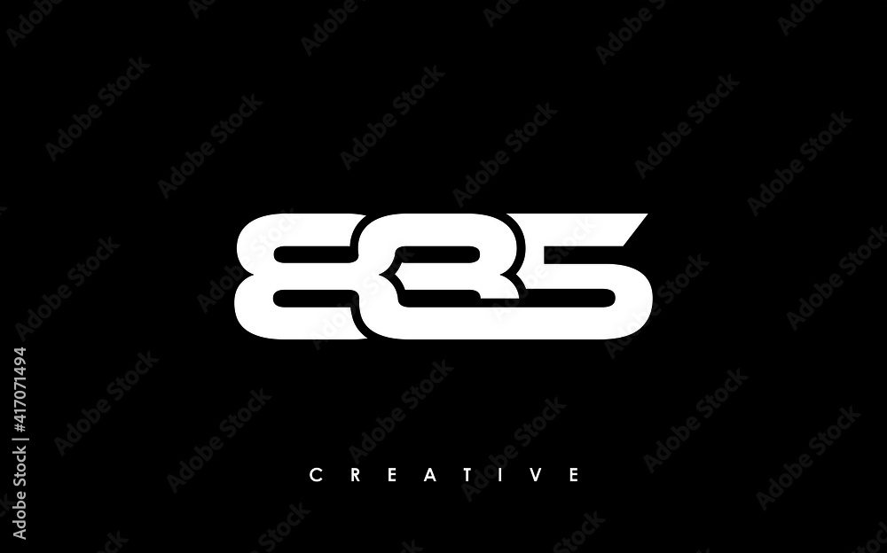 885 Letter Initial Logo Design Template Vector Illustration 885 Letter Initial Logo Design Template Vector Illustration