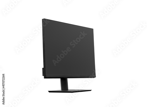 open black desktop screen