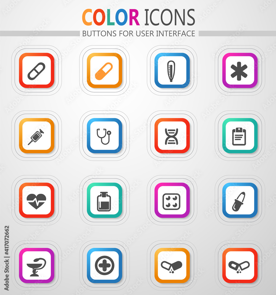 Medical icons set Medical icons set