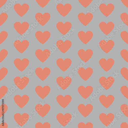 Hearts seamless pattern. Valentine s  Mother s day   wallpaper or gift wrap design.