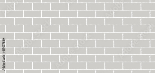 Vector soft brick wall. Brick wall texture. Minimal brick wall design element for banner or background.