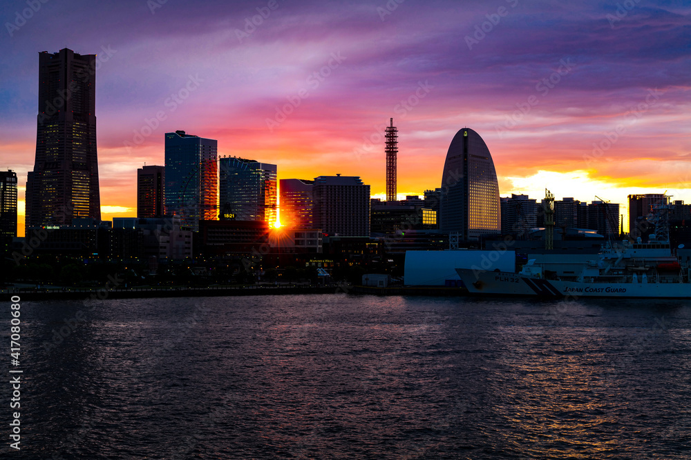 Fototapeta premium Yokohama Minatomirai,Japan