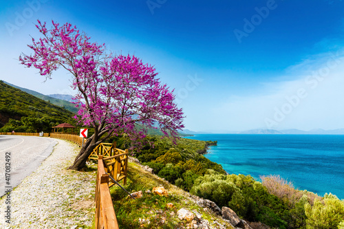 Fototapeta Naklejka Na Ścianę i Meble -  Dilek Peninsula National Park in Kusadasi Town of Turkey.