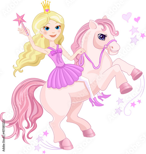 Princess and pony