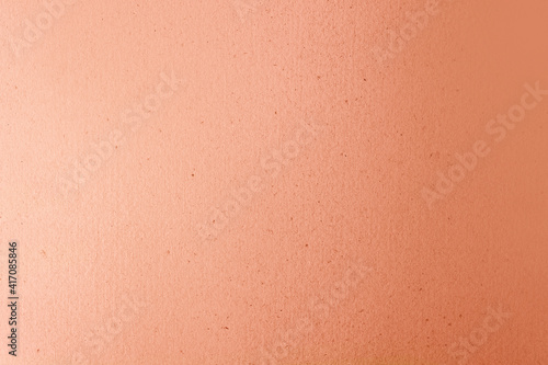 Blank Salmon soft orange brown tan tone with white light gradient on cardboard box organic paper texture background