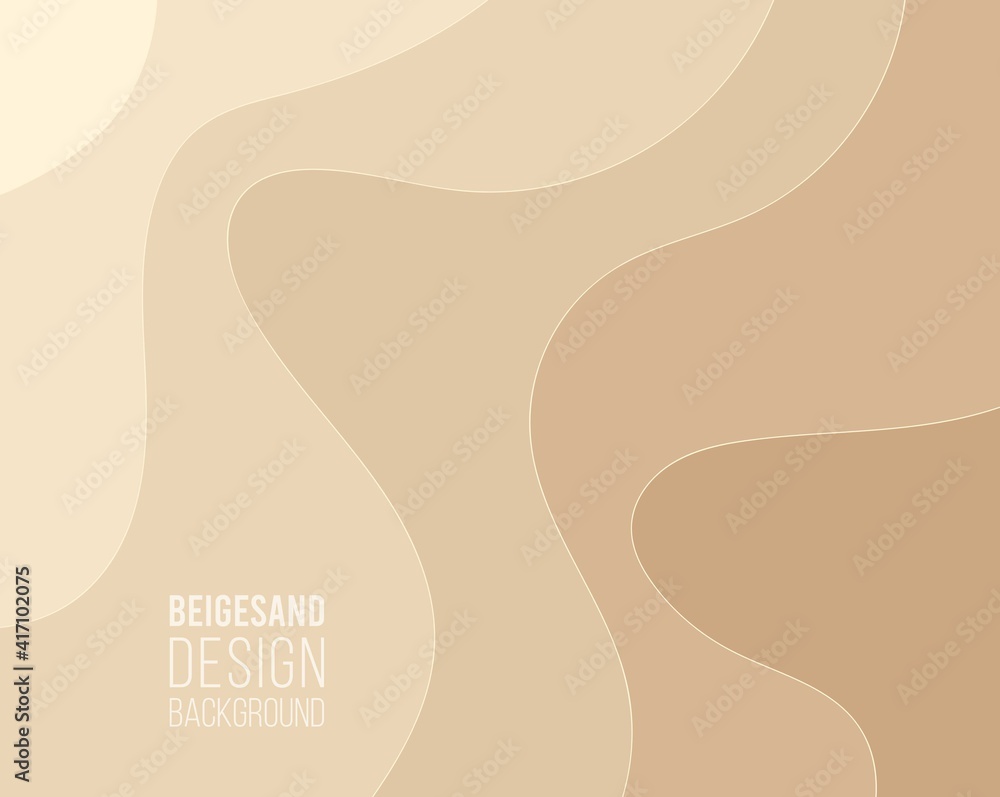 Paper cut Abstract art background 3d beige gold color beach sand,desert with barchan dunes.Template Sand texture with wavy lines pattern.Vector cover,flyer,textile print,banner, poster, card,wallpaper Paper cut Abstract art background 3d beige gold color beach sand,desert with barchan dunes.Template Sand texture with wavy lines pattern.Vector cover,flyer,textile print,banner, poster, card,wallpaper