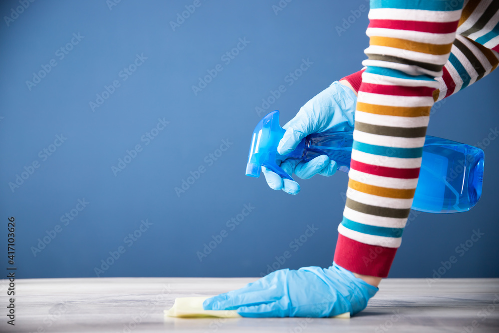 Cleaning surfaces with an antiseptic during a coronavirus epidemic. Cleaning surfaces with an antiseptic during a coronavirus epidemic.