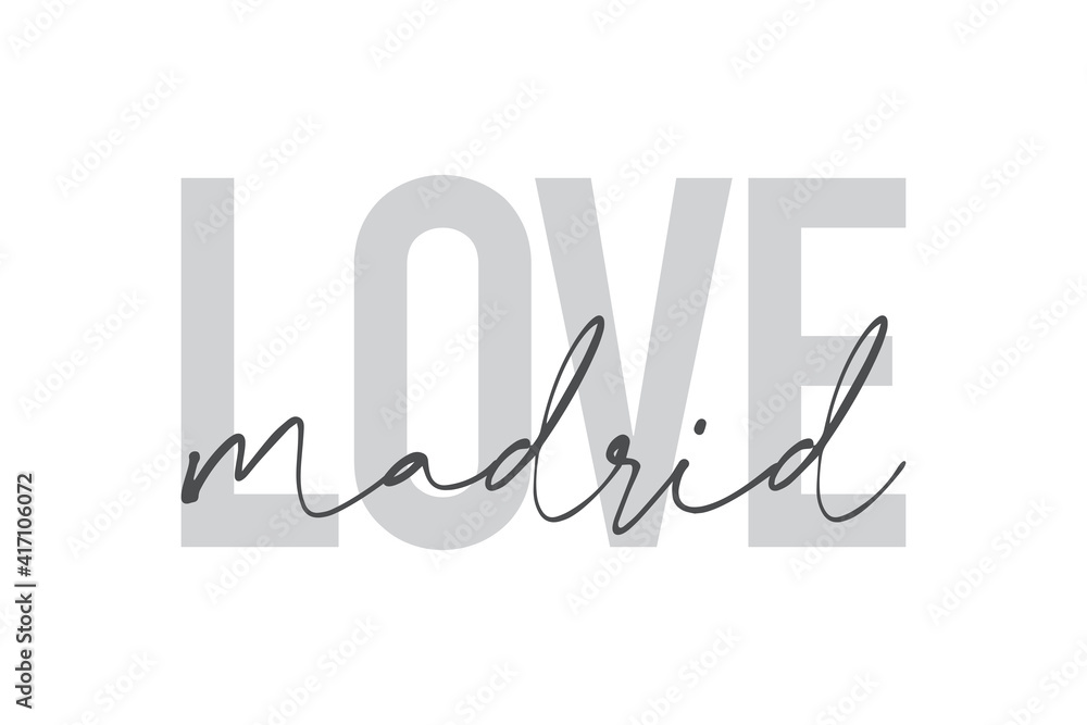 Modern, urban, simple graphic design of a saying Modern, urban, simple graphic design of a saying