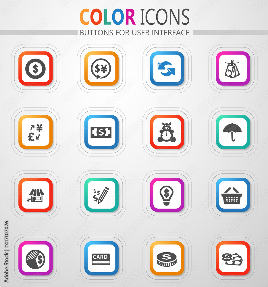 E-commerce icon set E-commerce icon set