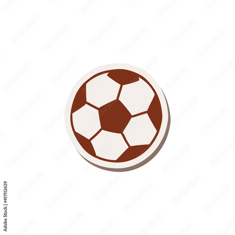 Obraz premium Doodle Ball Icon