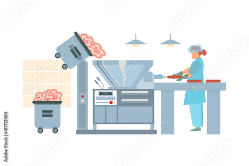 Factory Sausage Making Composition