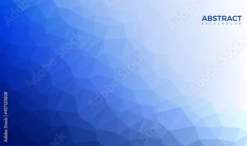 Abstract low poly color gradient vector background template