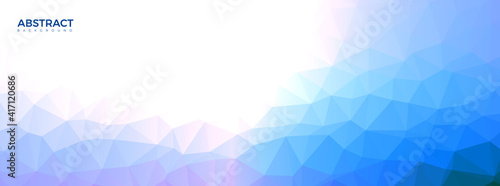 Abstract low poly color gradient vector background template