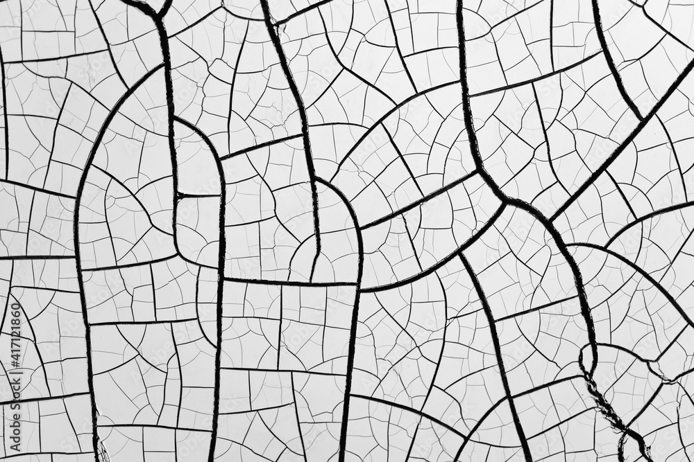 Obraz premium Beautiful overlay texture of old cracked paint