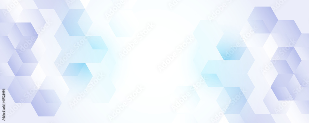 Obraz premium hexagonal abstract technology background. Vector Illustration