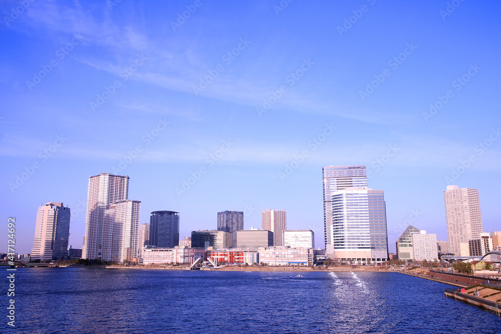 Fototapeta premium 豊洲の景色