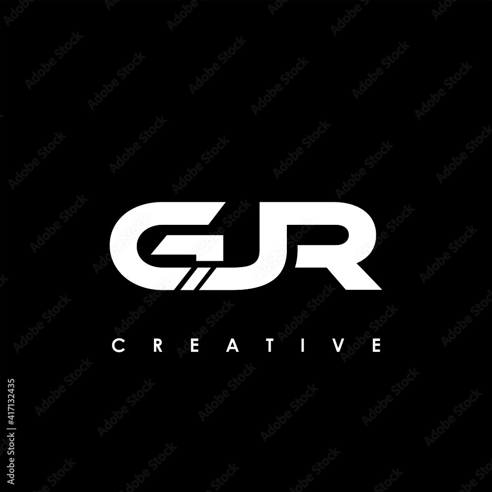 GJR Letter Initial Logo Design Template Vector Illustration GJR Letter Initial Logo Design Template Vector Illustration