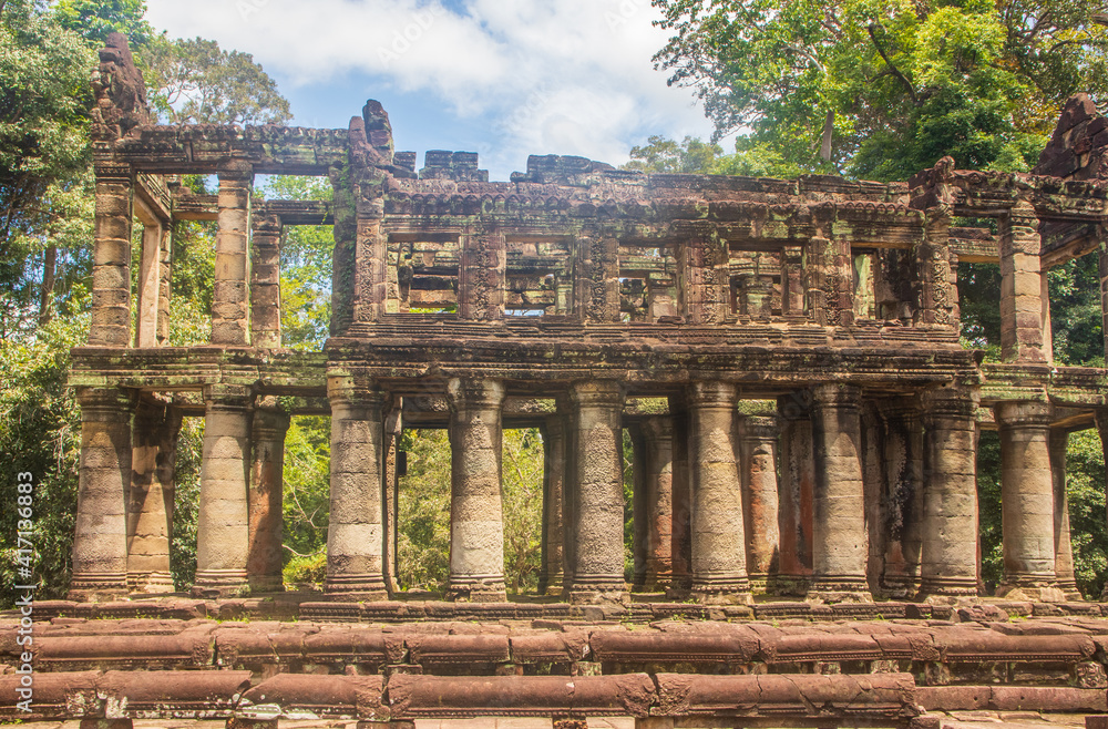 temple in Angkor Siam Reap Cambodia