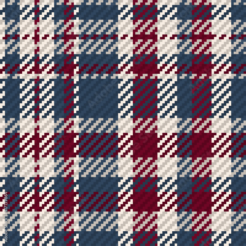 Seamless pattern of scottish tartan plaid. Repeatable background