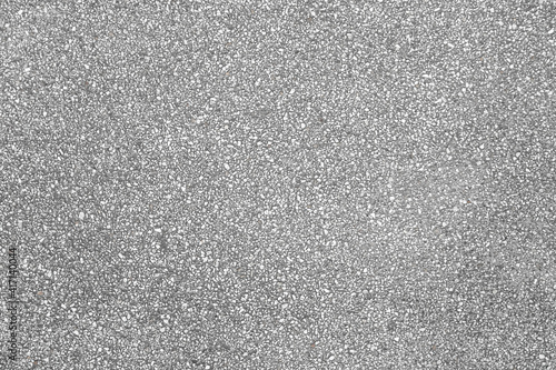 Gray terrazzo background and texture for interior decoration.