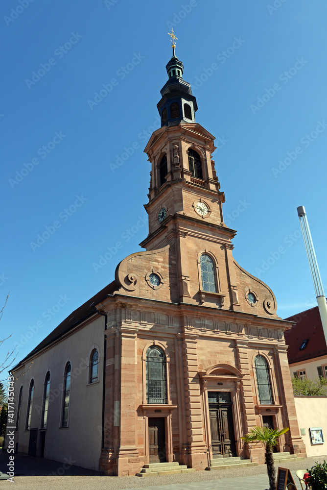 Evangelische Stadtkirche von Schwetzingen