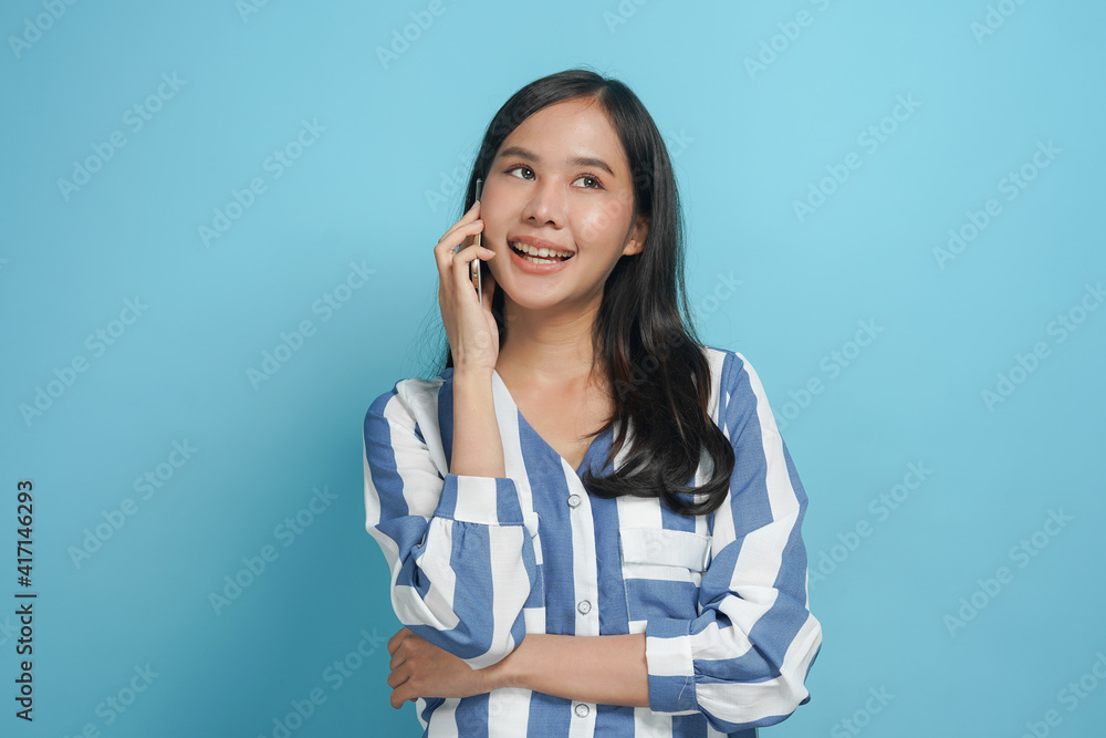 woman looking at smartphone and using mobile phone connect internet woman looking at smartphone and using mobile phone connect internet