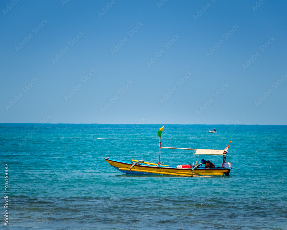 Boat on the beach.