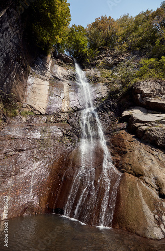 proud waterfall Makhuntseti Georgia 09 22 2017