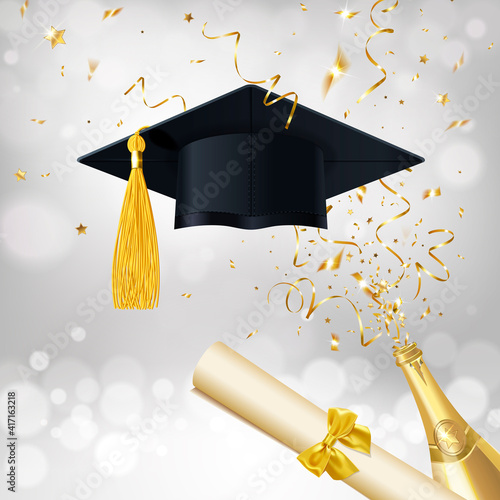 Congratulatory Banner About Getting an Education