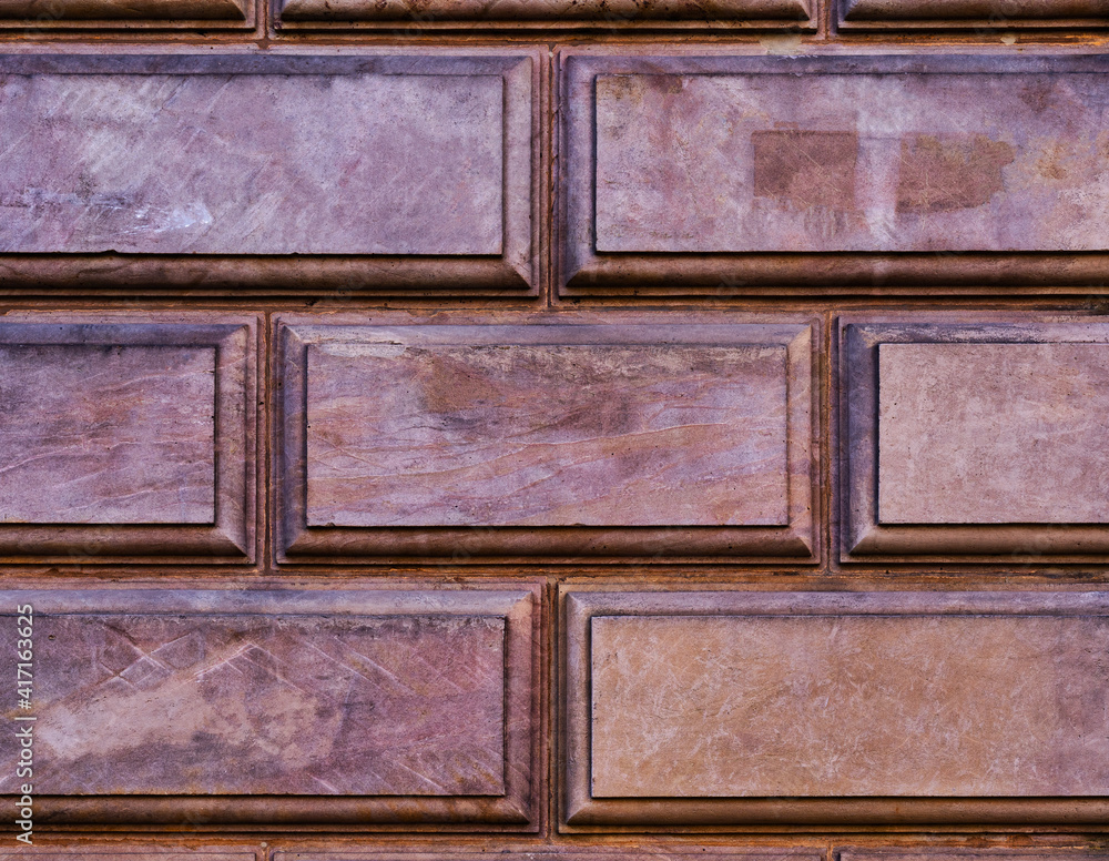 Rote Sandsteinmauer Stock Photo Adobe Stock