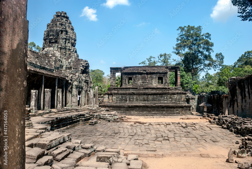Bayon temple archaeological site country