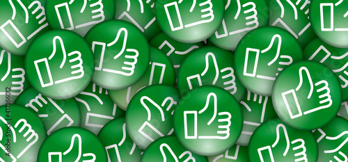 World Compliment Day. March 1. like hand thumb up or thumbs down. Unlike or dislike day. Motivation, inspiration concept. Vector slogan sign. Don't or Dont finger. Green.