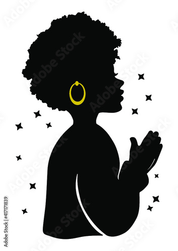 Afro Woman, Black Gril, African American Woman, Strong Woman, Curly Hair, Afro Queen