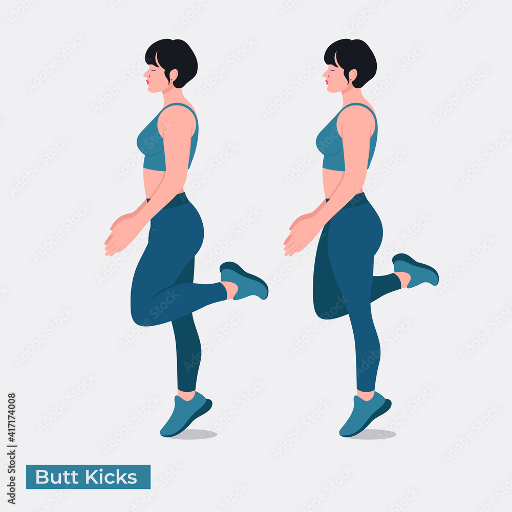 Butt sales kicks workout